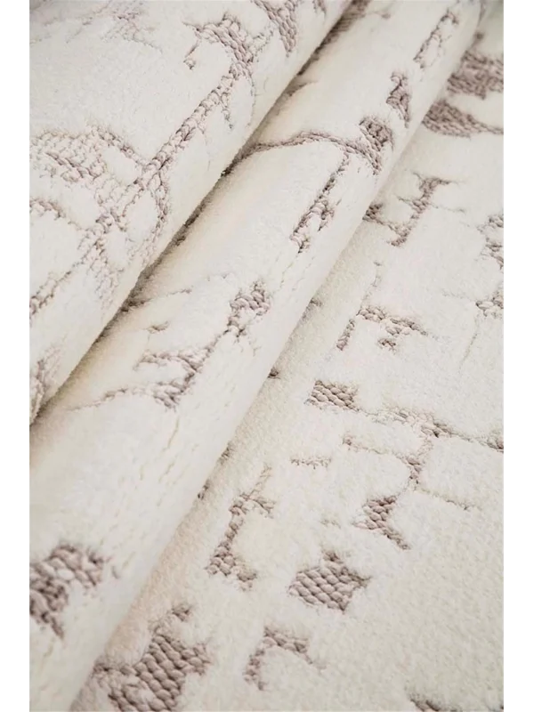 Destan Halı Shazam 2352A Modern İskandinav Hav Toz Vermez Etnik Modern Makine Halısı