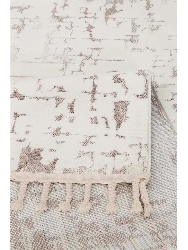 Destan Halı Shazam 2352A Modern İskandinav Hav Toz Vermez Etnik Modern Makine Halısı