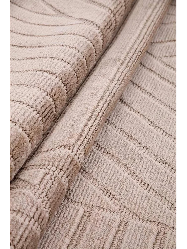 Destan Halı Shazam 2354A Modern İskandinav Hav Toz Vermez Etnik Modern Makine Halısı