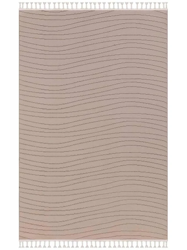 Destan Halı Shazam 2355A Modern İskandinav Hav Toz Vermez Etnik Modern Makine Halısı