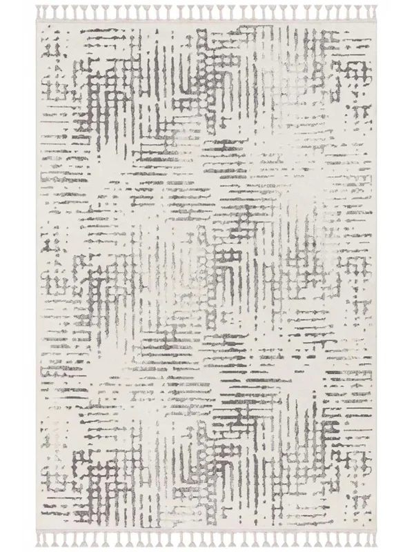 Destan Halı Shazam 2357A Modern İskandinav Hav Toz Vermez Etnik Modern Makine Halısı