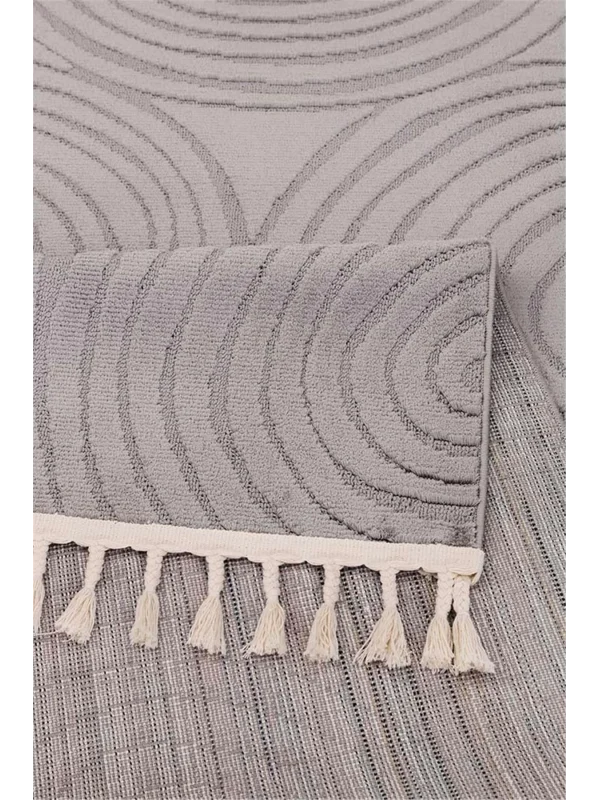 Destan Halı Shazam 2358A Modern İskandinav Hav Toz Vermez Etnik Modern Makine Halısı