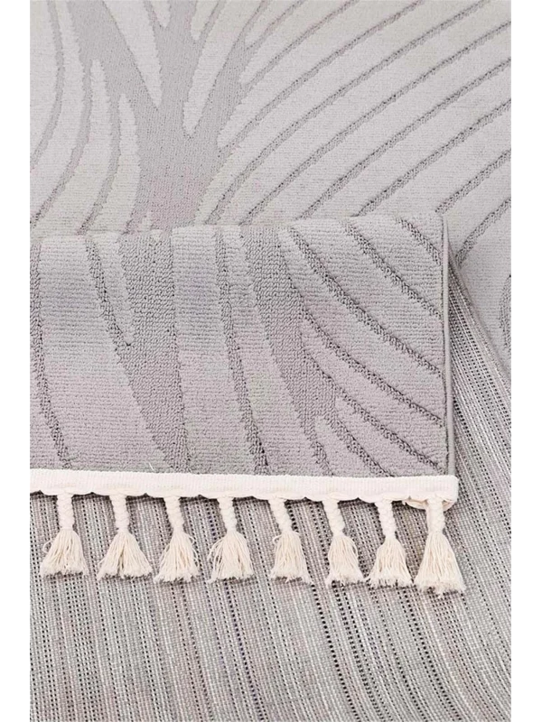 Destan Halı Shazam 2363A Modern İskandinav Hav Toz Vermez Etnik Modern Makine Halısı