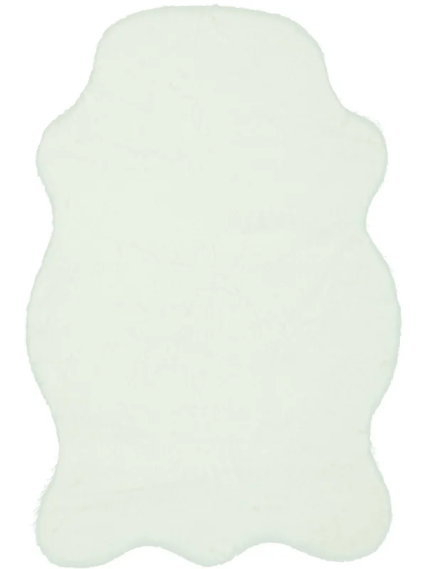 Tavşan Tüyü Post Peluş Ultra Yumuşak Post Puffy Beyaz