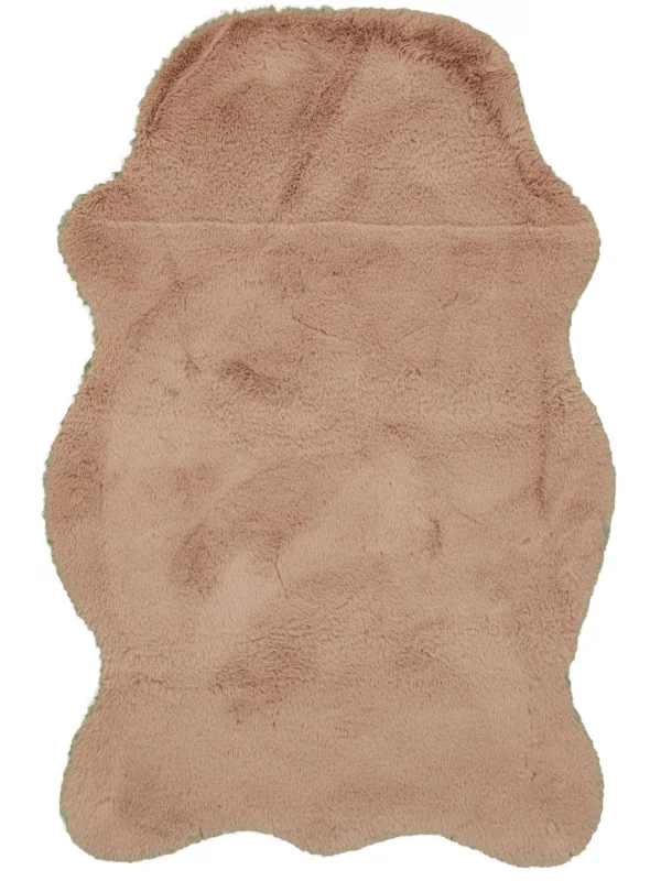 Tavşan Tüyü Post Peluş Ultra Yumuşak Post Puffy Pembe