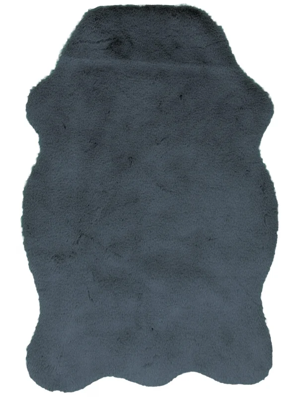 Tavşan Tüyü Post Peluş Ultra Yumuşak Post Puffy Antrasit