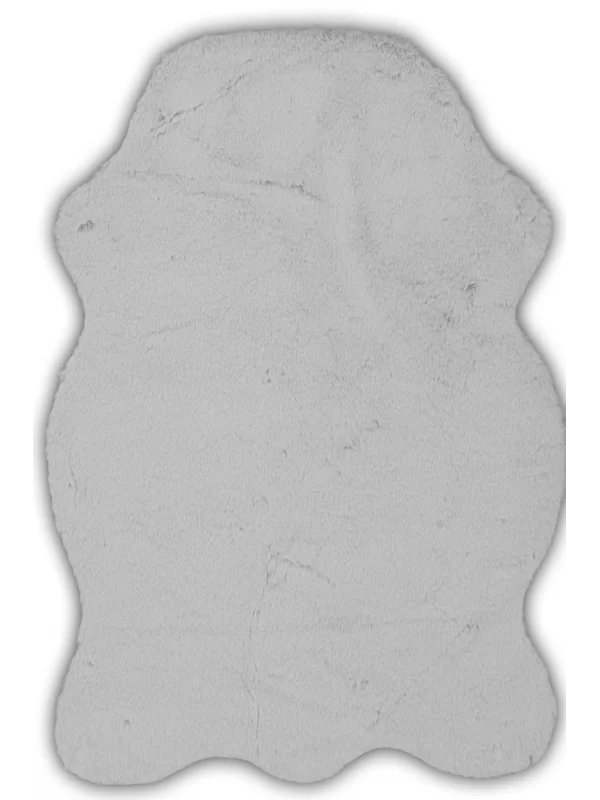 Tavşan Tüyü Post Peluş Ultra Yumuşak Post Puffy Gri