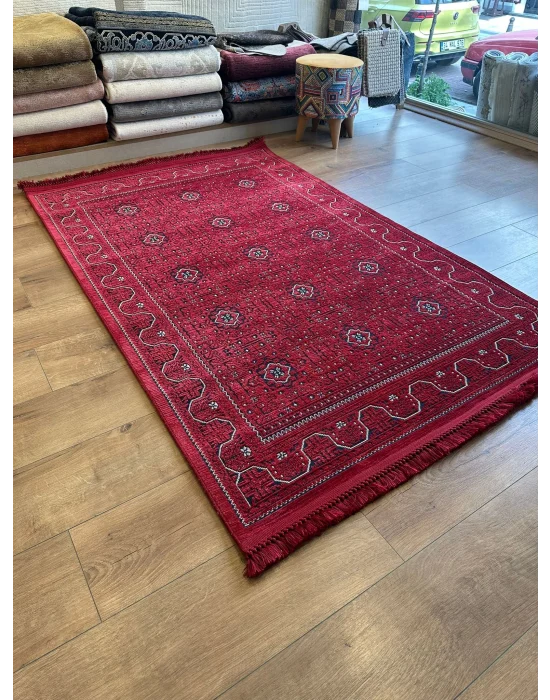 Destan Halı AN02 Anadolu Kilim Etnik Desenli Makinede Yıkanabilir Halı