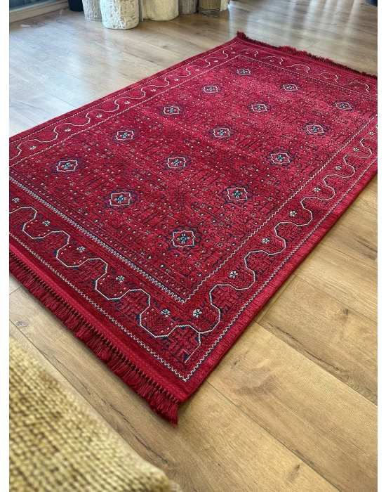 Destan Halı AN02 Anadolu Kilim Etnik Desenli Makinede Yıkanabilir Halı