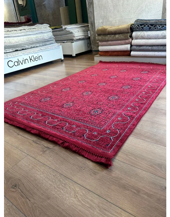 Destan Halı AN02 Anadolu Kilim Etnik Desenli Makinede Yıkanabilir Halı