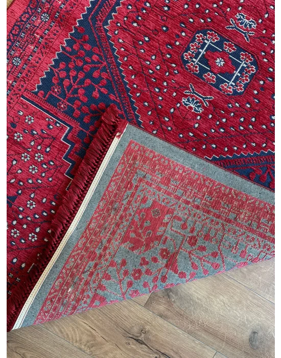 Destan Halı AN04 Anadolu Kilim Etnik Desenli Makinede Yıkanabilir Halı