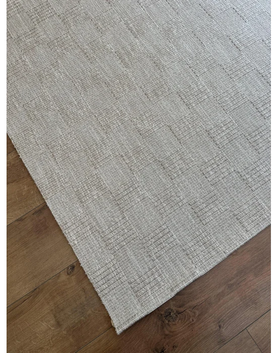 Destan Halı EU1 Sisal Bordürlü Çerçeveli Jüt Sisal Modern Makinada Yıkanabilir Halı