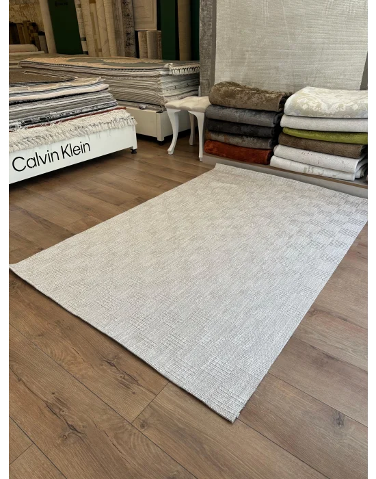 Destan Halı EU1 Sisal Bordürlü Çerçeveli Jüt Sisal Modern Makinada Yıkanabilir Halı