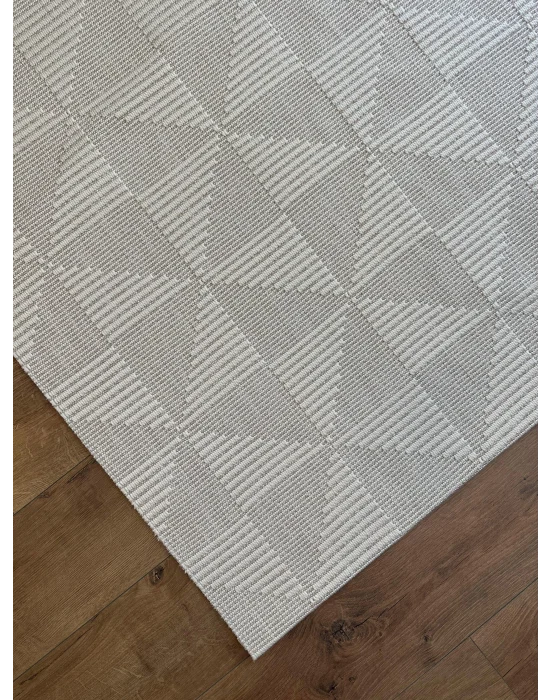 Destan Halı EU5 Sisal Bordürlü Çerçeveli Jüt Sisal Modern Makinada Yıkanabilir Halı