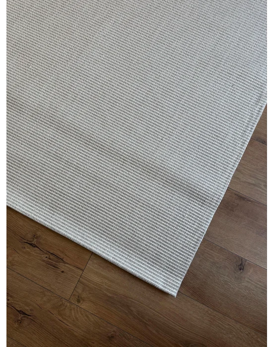 Destan Halı EU6 Sisal Bordürlü Çerçeveli Jüt Sisal Modern Makinada Yıkanabilir Halı