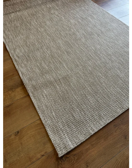 Destan Halı EU7 Sisal Bordürlü Çerçeveli Jüt Sisal Modern Makinada Yıkanabilir Halı