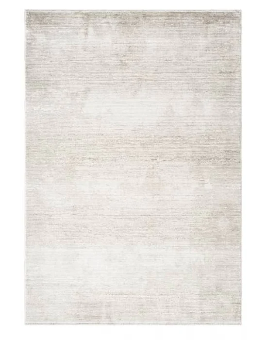 Destan Halı Luster Robot Süpürgeye Uygun Modern Desenli Kolay Temizlenebilir Salon Halısı A3502A BEJ