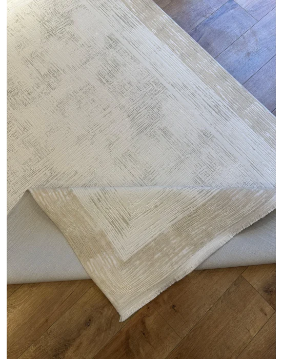 Destan Halı Quasar Yumuşak ve Parlak Tuşeli Modern Salon Halısı 8504