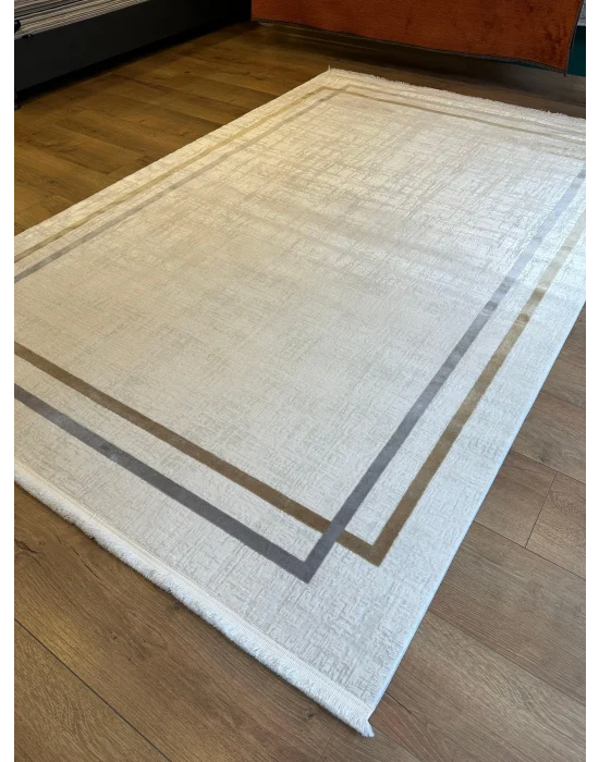 Destan Halı Quasar Yumuşak ve Parlak Tuşeli Modern Salon Halısı 8509