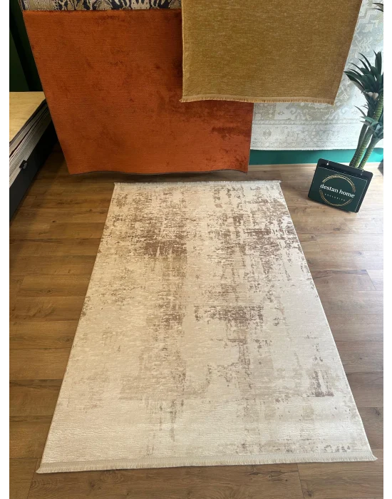 Destan Halı Quasar Yumuşak ve Parlak Tuşeli Modern Salon Halısı A340F