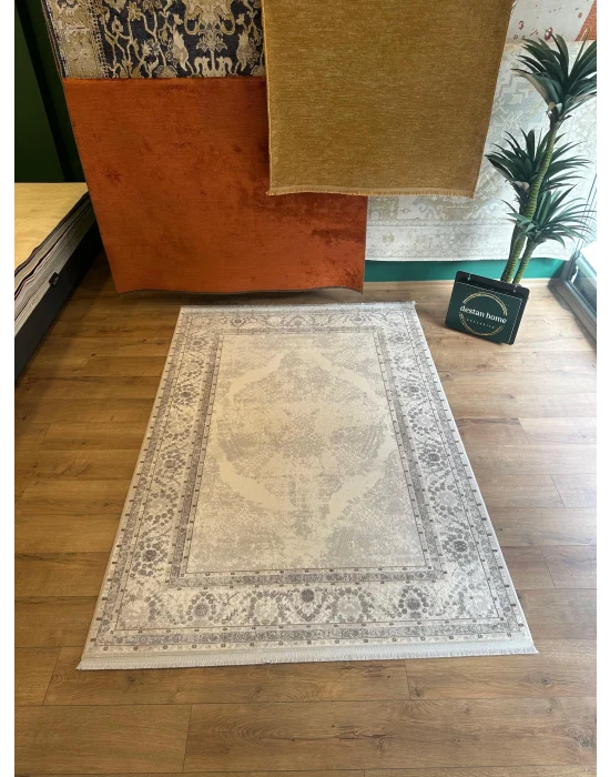 Destan Halı Quasar Yumuşak ve Parlak Tuşeli Modern Salon Halısı A341F