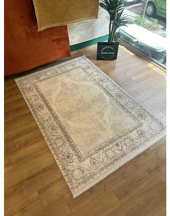 Destan Halı Quasar Yumuşak ve Parlak Tuşeli Modern Salon Halısı A341F