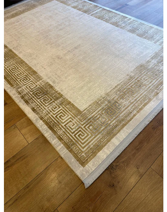 Destan Halı Quasar Yumuşak ve Parlak Tuşeli Modern Salon Halısı A342F