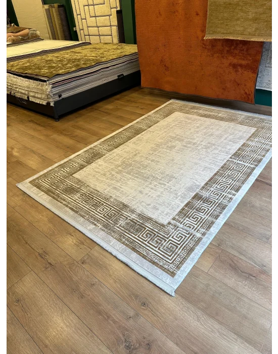 Destan Halı Quasar Yumuşak ve Parlak Tuşeli Modern Salon Halısı A342F