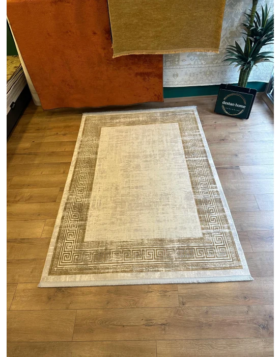 Destan Halı Quasar Yumuşak ve Parlak Tuşeli Modern Salon Halısı A342F