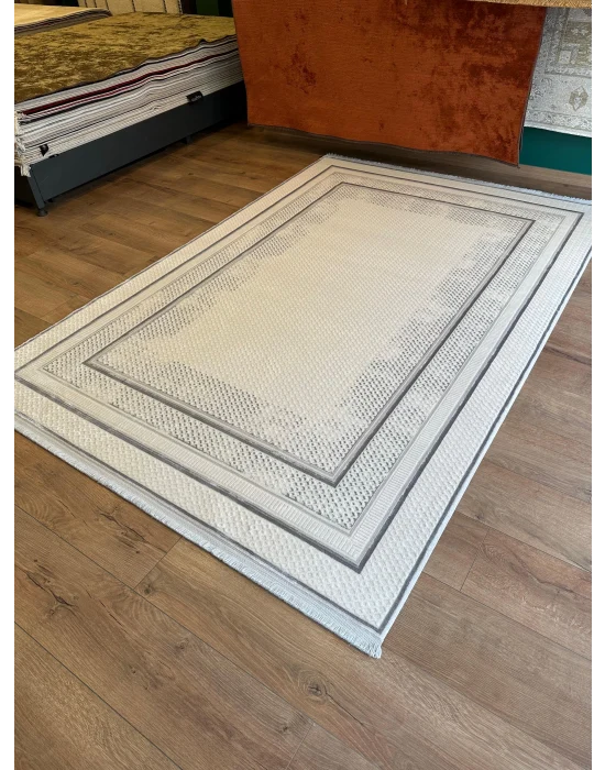 Destan Halı Quasar Yumuşak ve Parlak Tuşeli Modern Salon Halısı A343F