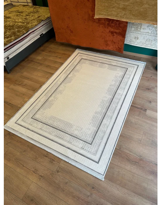 Destan Halı Quasar Yumuşak ve Parlak Tuşeli Modern Salon Halısı A343F