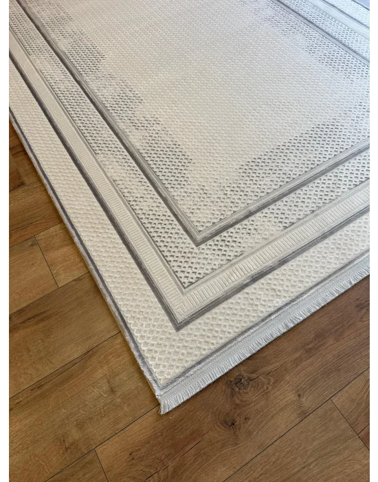 Destan Halı Quasar Yumuşak ve Parlak Tuşeli Modern Salon Halısı A343F