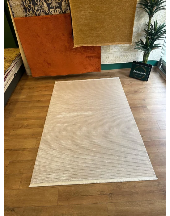 Destan Halı Quasar Yumuşak ve Parlak Tuşeli Modern Salon Halısı A345F