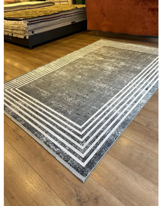 Destan Halı Quasar Yumuşak ve Parlak Tuşeli Modern Salon Halısı A346F