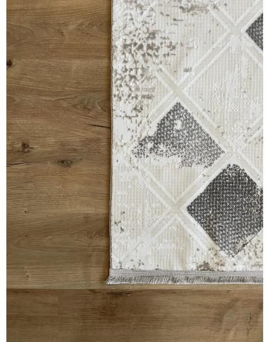 Destan Halı Saten Bambu Kaymaz Yıkanabilir İnce Dokuma Halı 14