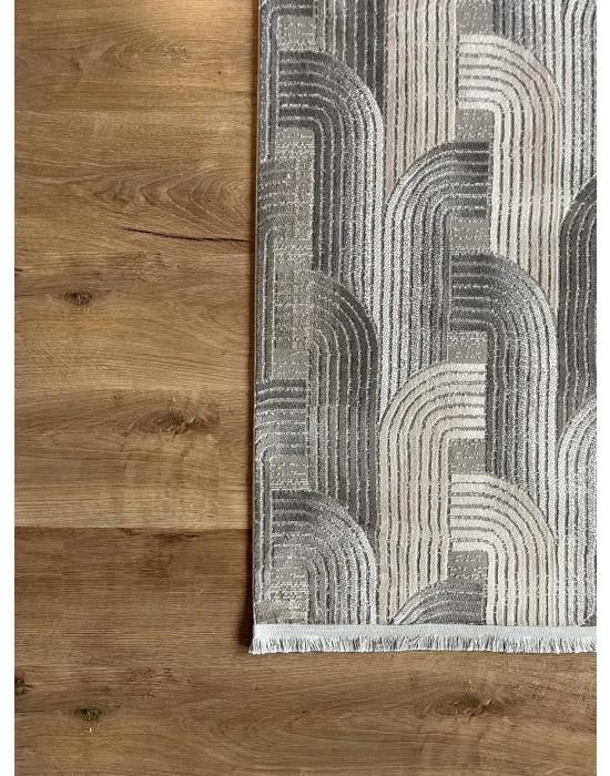 Destan Halı Saten Bambu Kaymaz Yıkanabilir İnce Dokuma Halı 16