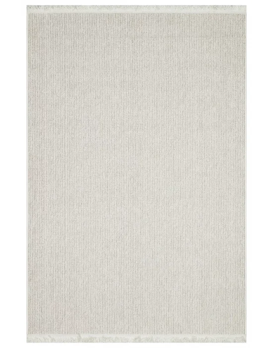 Destan Halı Step 6404 Beyaz Açık Kahverengi Halı