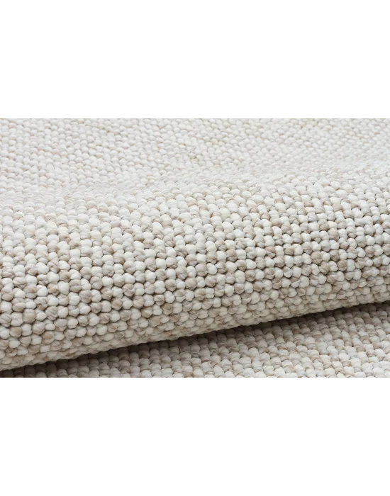 Destan Halı Step 6404 Beyaz Açık Kahverengi Halı