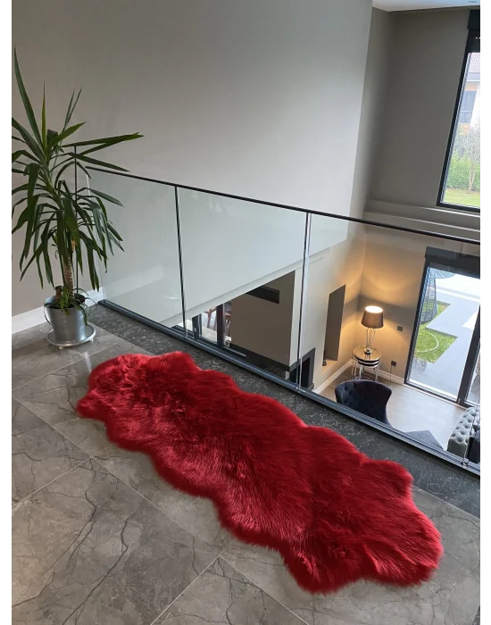 Destan Home APOST Premium Yumuşak Tabanlı Halı Kırmızı