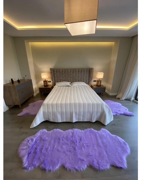 Destan Home APOST Premium Yumuşak Tabanlı Halı Lila