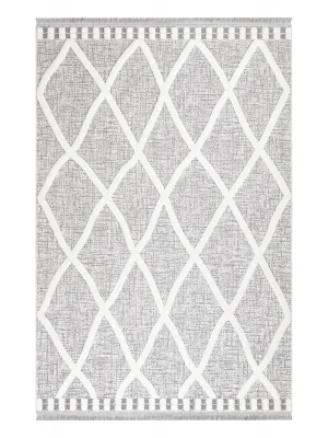 Destan Halı Almond 11405 Iskandinav Tarz Dokuma Modern Desenli Halı