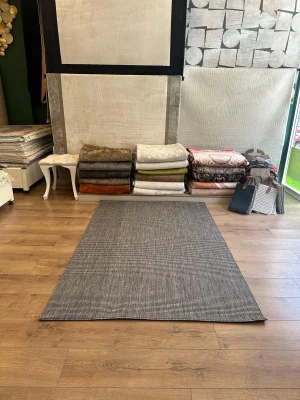 Destan Halı EU2 Sisal Bordürlü Çerçeveli Jüt Sisal Modern Makinada Yıkanabilir Halı