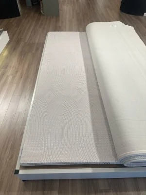 Destan Halı Glow Robot Süpürgeye Uygun Modern Desenli Kolay Temizlenebilir Salon Halısı 3465A Krem