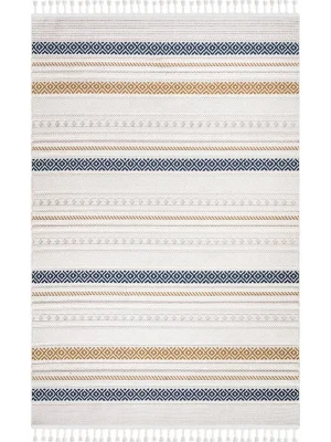 Destan Halı LUPİN 18504 Iskandinav Tarz Dokuma Modern Desenli Halı