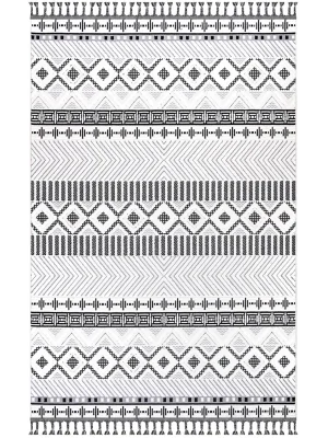 Destan Halı LUPİN 18560 Iskandinav Tarz Dokuma Modern Desenli Halı