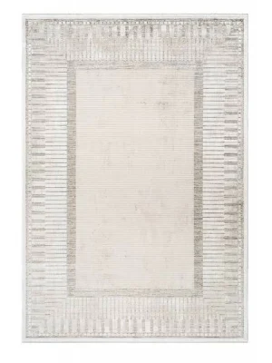 Destan Halı Luster Robot Süpürgeye Uygun Modern Desenli Kolay Temizlenebilir Salon Halısı A3501A BEJ