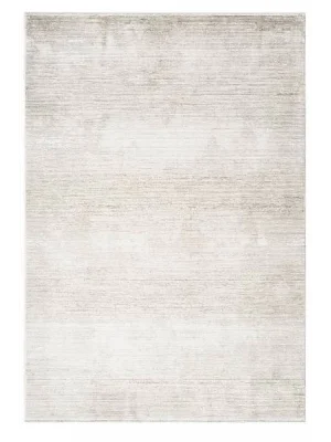 Destan Halı Luster Robot Süpürgeye Uygun Modern Desenli Kolay Temizlenebilir Salon Halısı A3502A BEJ