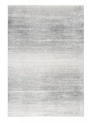 Destan Halı Luster Robot Süpürgeye Uygun Modern Desenli Kolay Temizlenebilir Salon Halısı A3502C KOYU GRİ