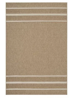 Destan Halı Merlot Robot Modern Desenli Kolay Temizlenebilir Salon Halısı A2177A NATUREL KREM