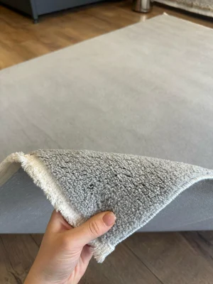 Destan Halı Palermo Yumuşak Yapılı Microfiber Toz Tüy Çıkarmaz Modern Salon Oturma Odası Yatak Odası Halısı Koyu Gri